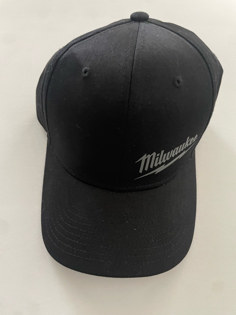 Milwaukee Tools Flexfit Hat L/XL Black Fitted Baseball Cap
